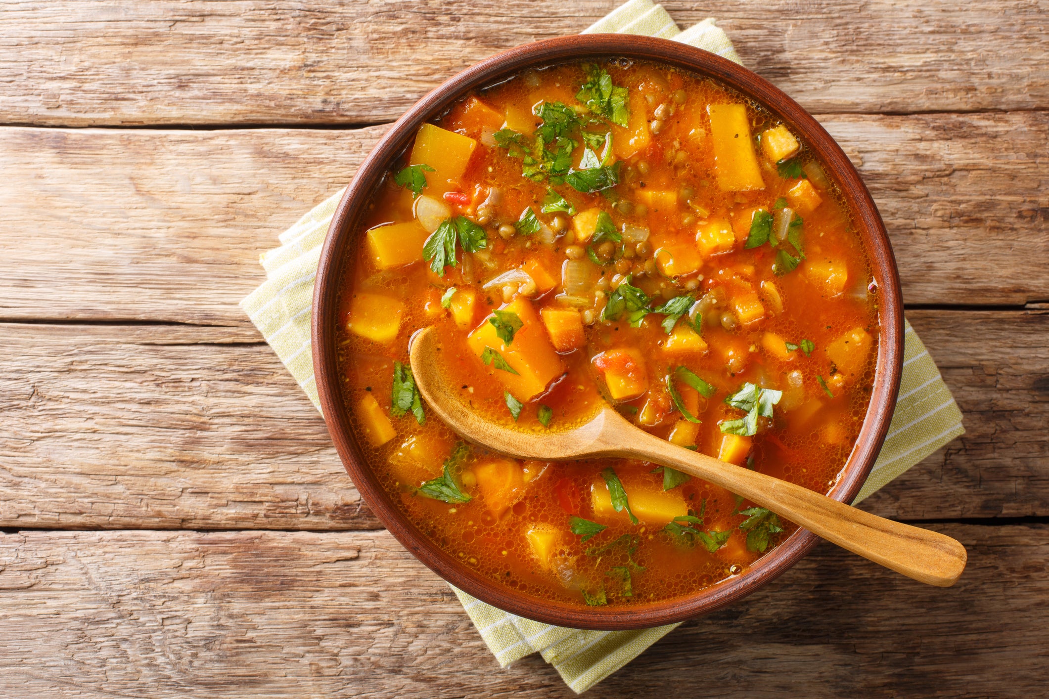 Thai Sweet Potato Soup