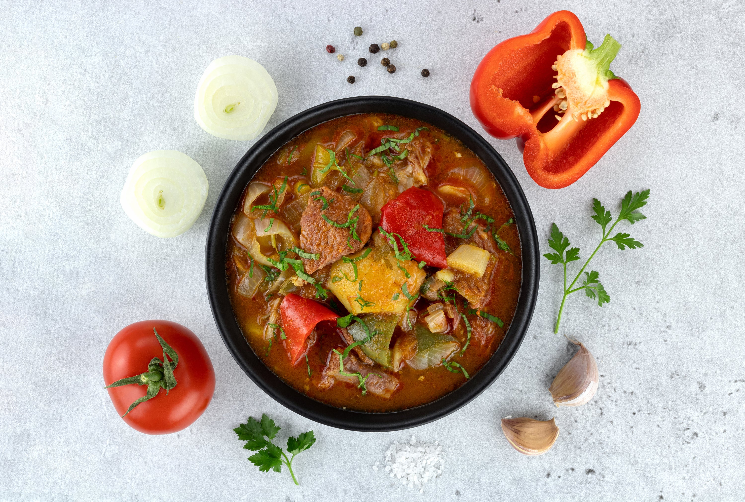 Hearty Beef Vegetable Soup