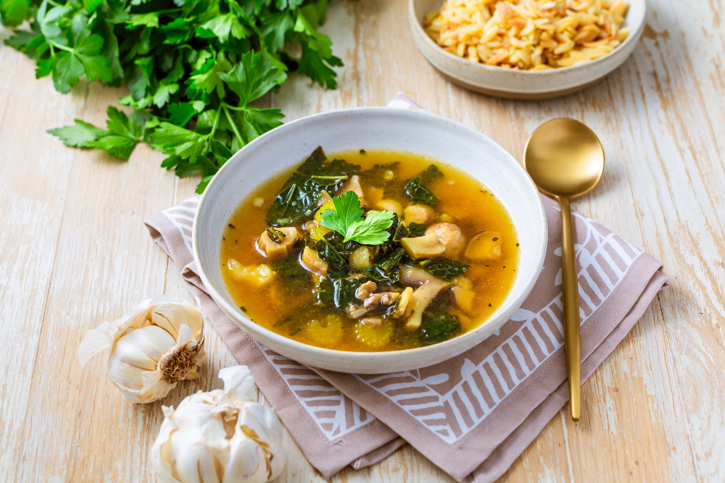 Healing Shiitake Mushroom Soup