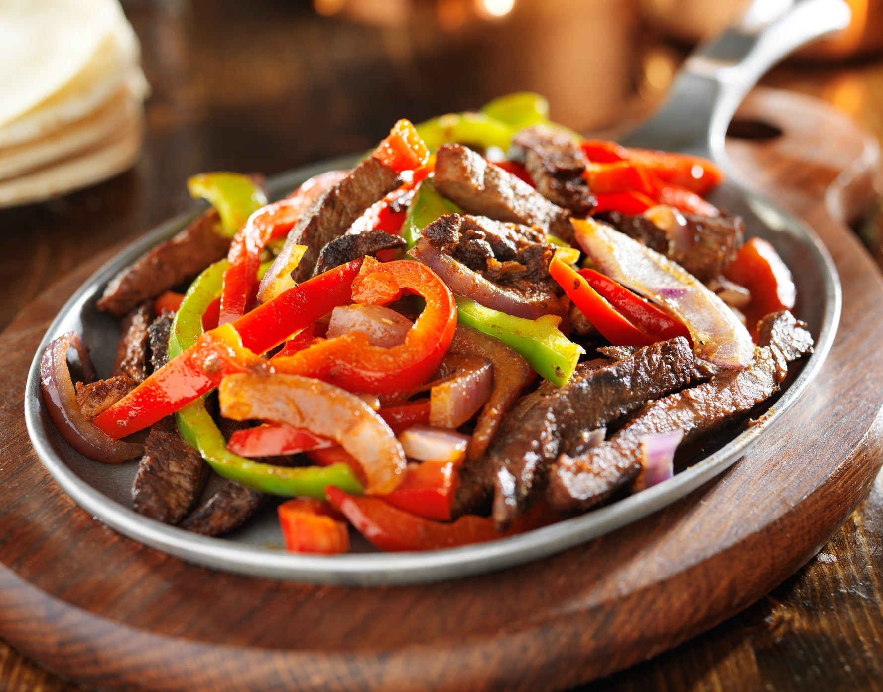 Fiesta Beef Fajitas