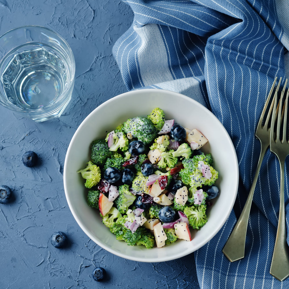 Broccoli Salad with Creamy Poppyseed Dressing
