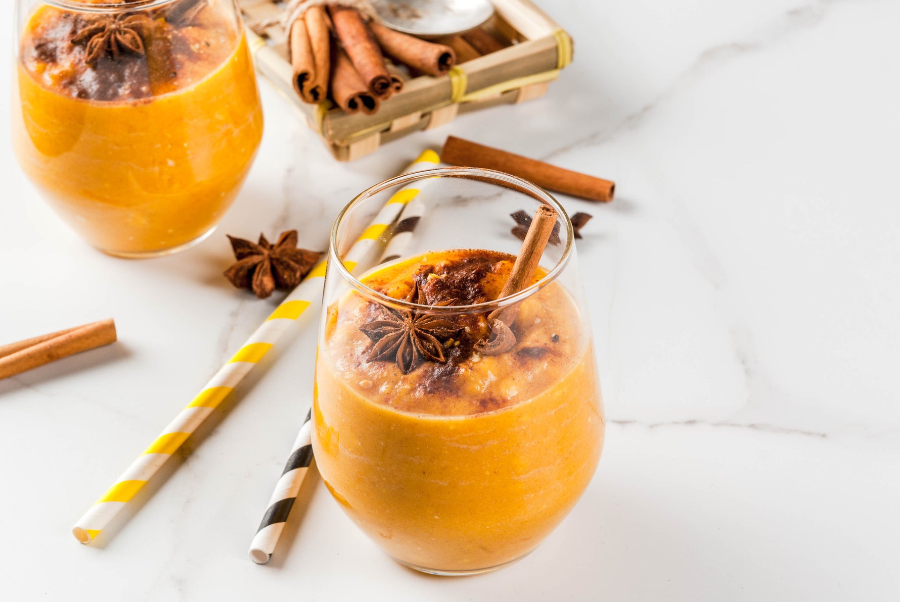 Orange Pumpkin Spice Shake