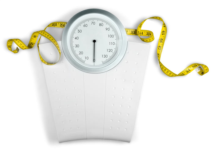 scale with measuring tape for measuring cleanse results