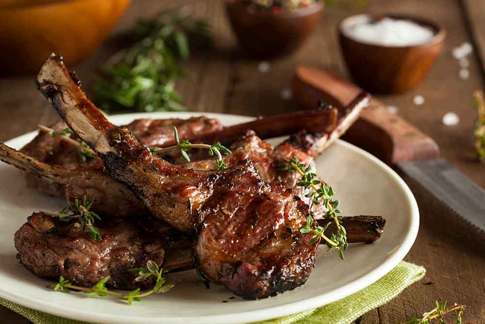 Lamb Chops with Oregano