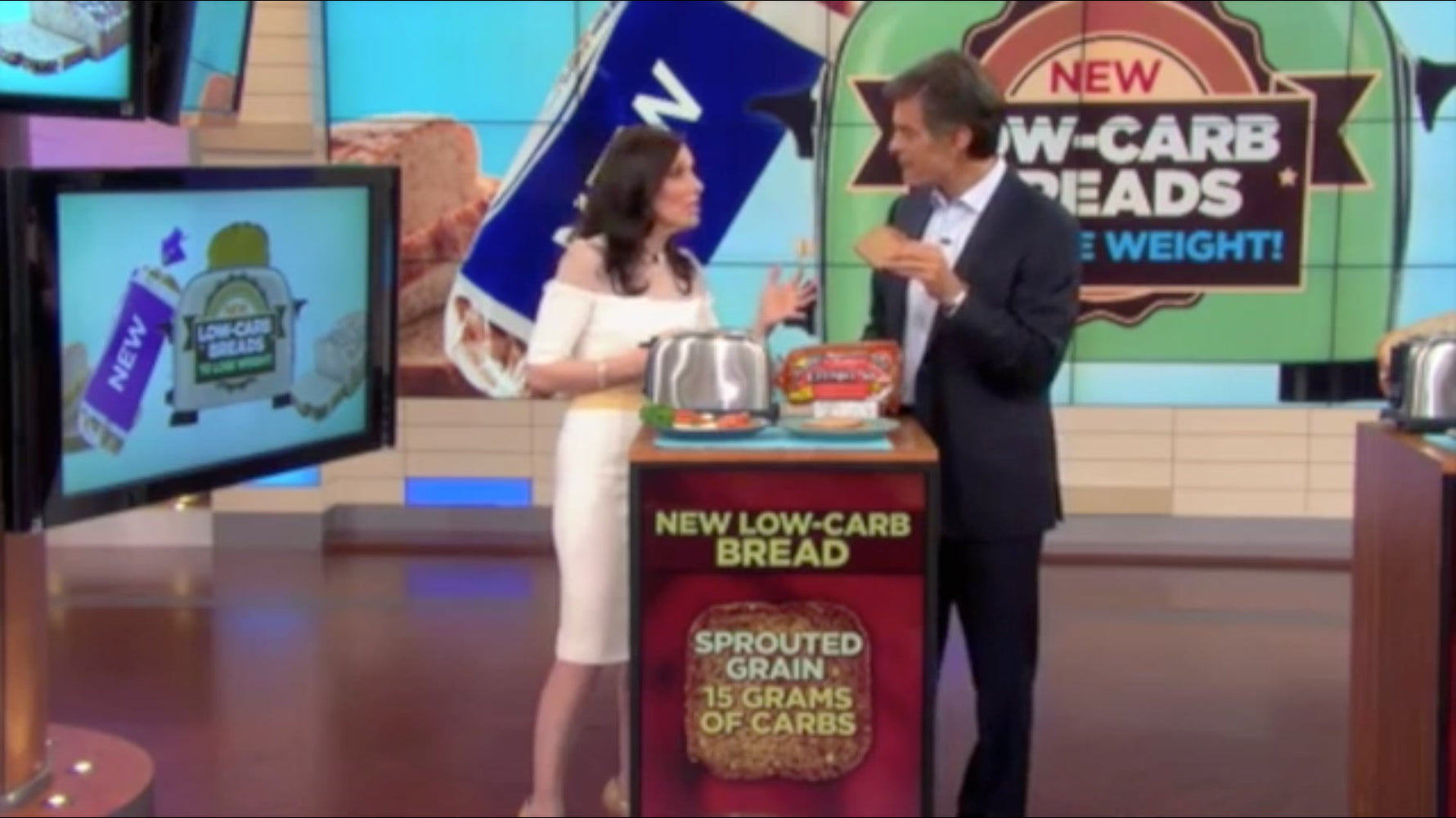 Dr. Kellyann and Dr. Oz talk low carbs