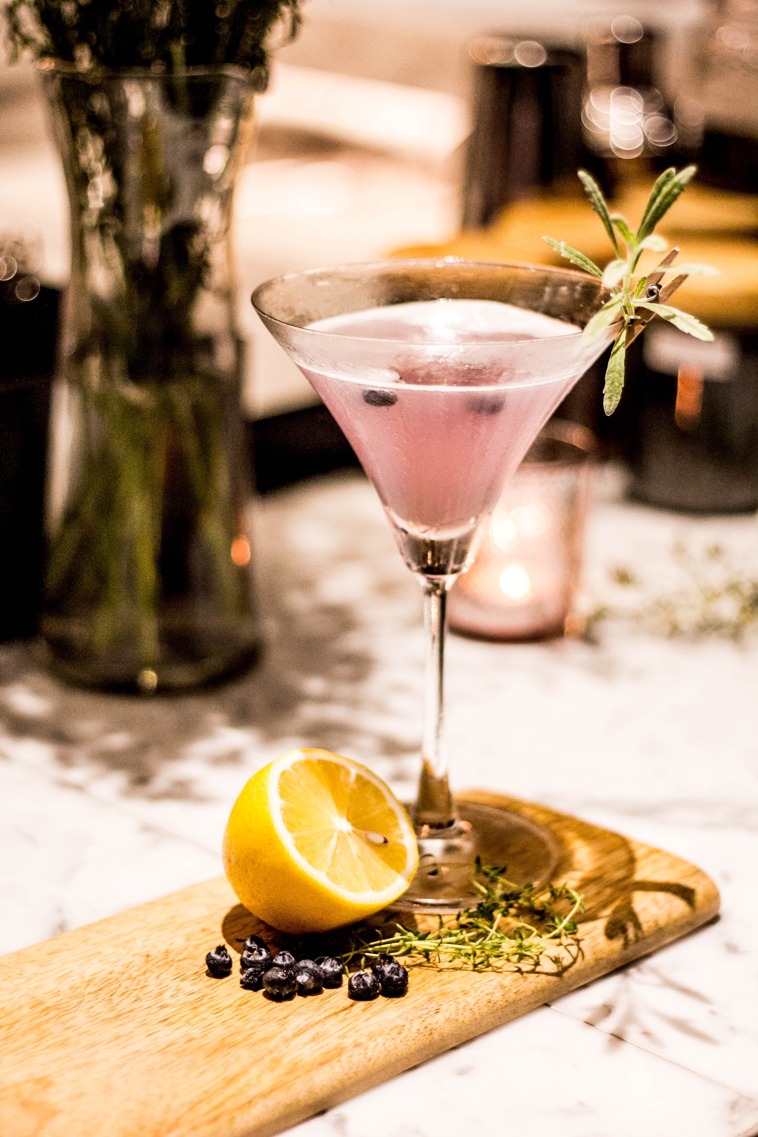 Gin and Berry Cocktail