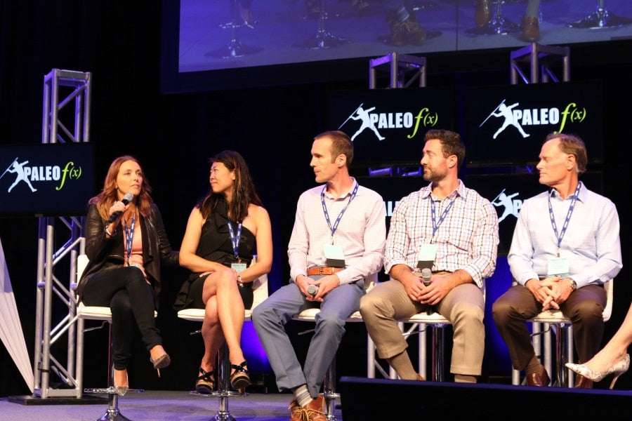 Dr. Kellyann on a panel at PaleoF(x)