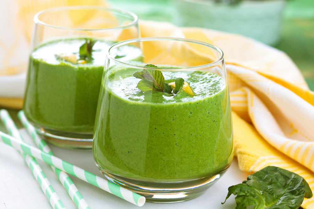 Pineapple Mint Green Smoothie