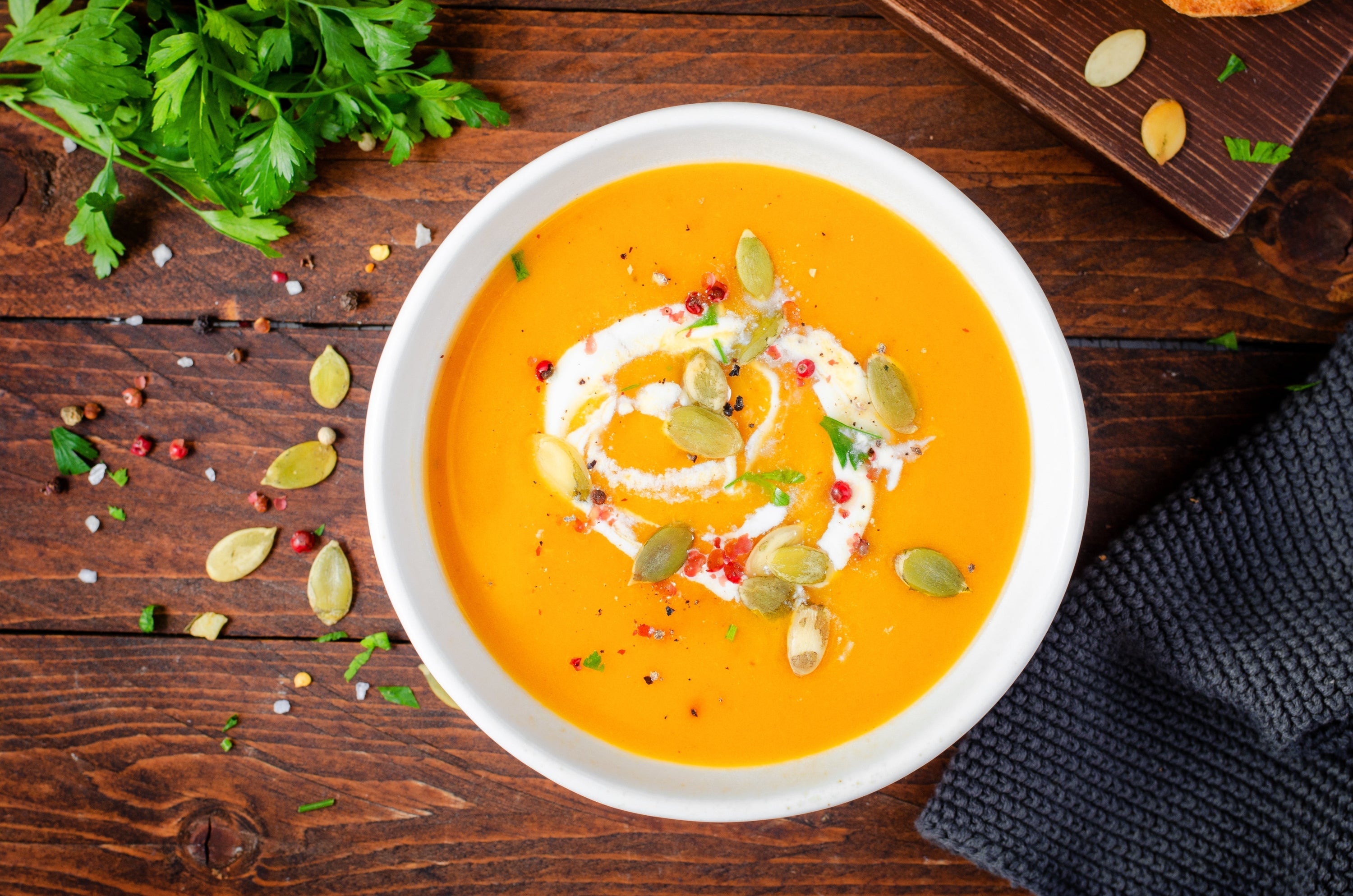 5 Hearty Fall Soups Using Roasted Rosemary Chicken Bone Broth