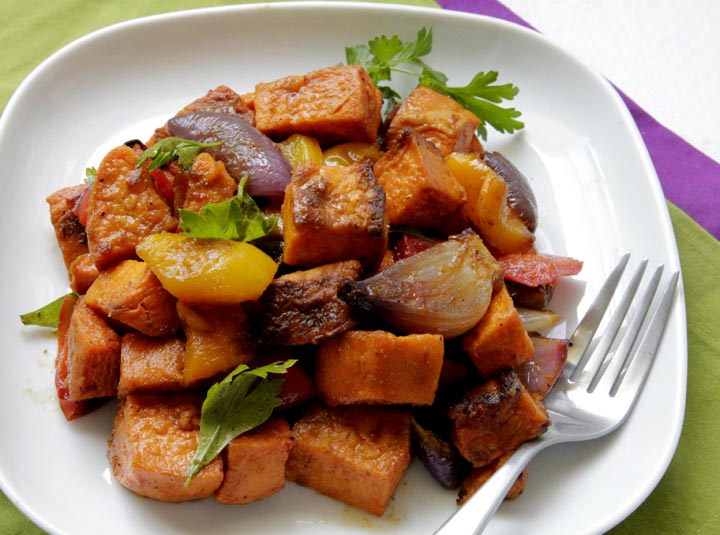 Primal Sweet Potato Salad with Aromatic Spices
