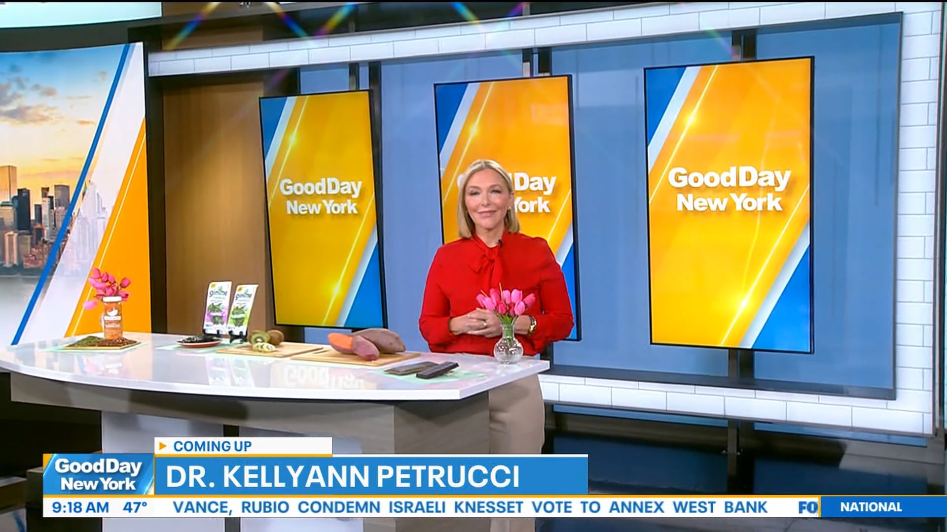 Dr. Kellyann Returns to Good Day New York to Talk Better Sleep Through Food