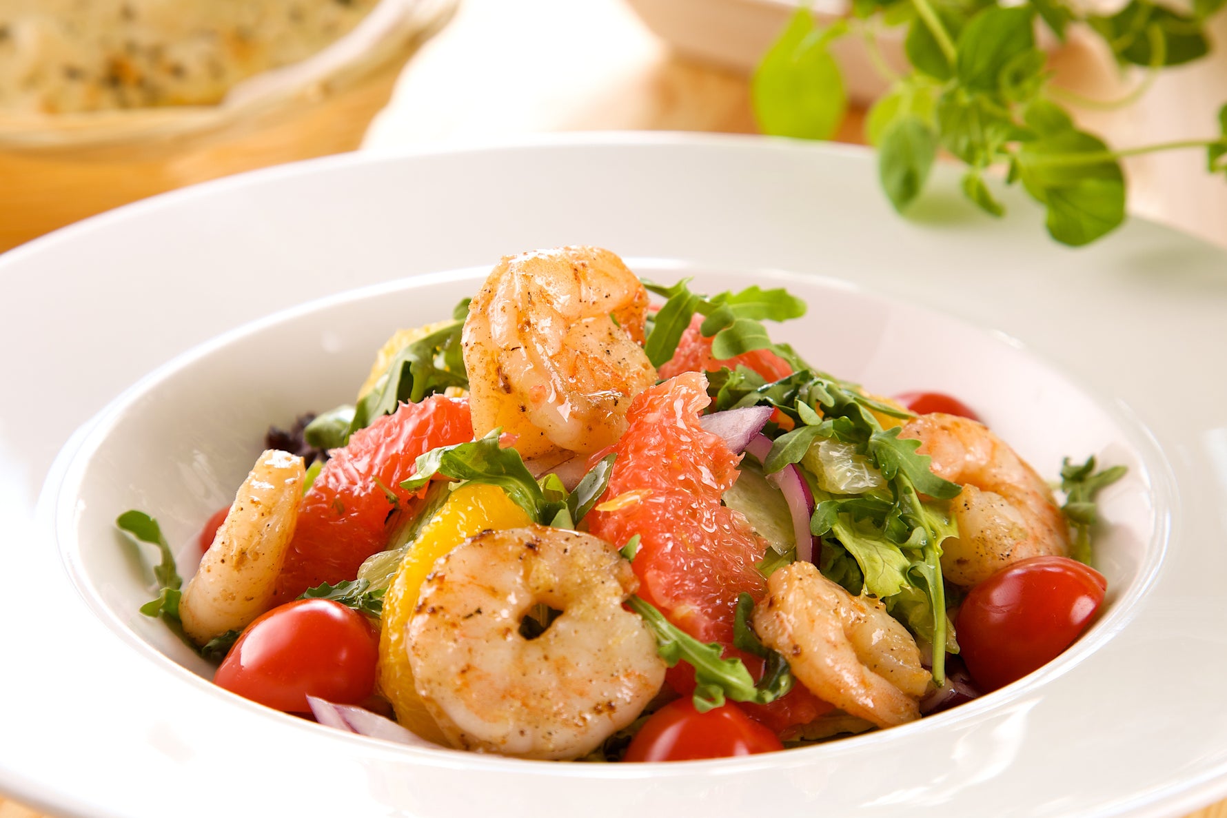 Winter Citrus Salad with Dressing