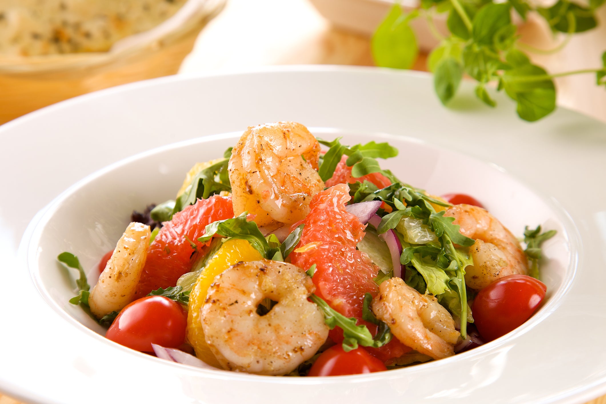 Winter Citrus Salad with Dressing