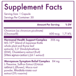 Dr. Kellyann &ME Peri + Menopause Reorders and Refills Supplement Facts
