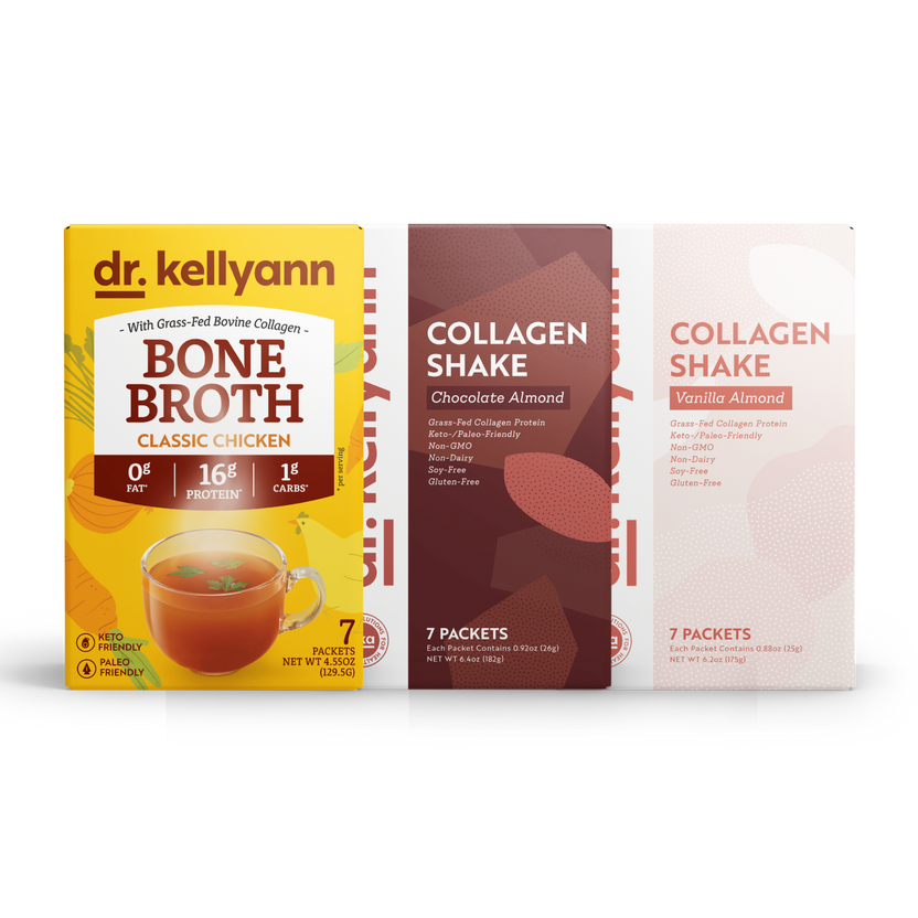 10-Day Belly Slimdown Bundle | Collagen Shakes | Dr. Kellyann