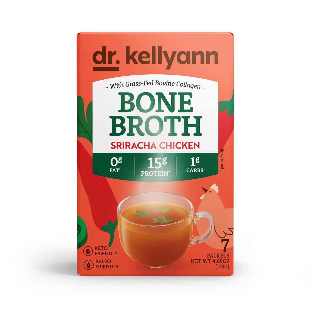 Bouillon d'os de Dr. Kellyann - 1 boîte