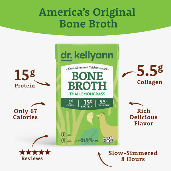 does bone broth have glutathione Thai Lemongrass Liquid Bone Broth