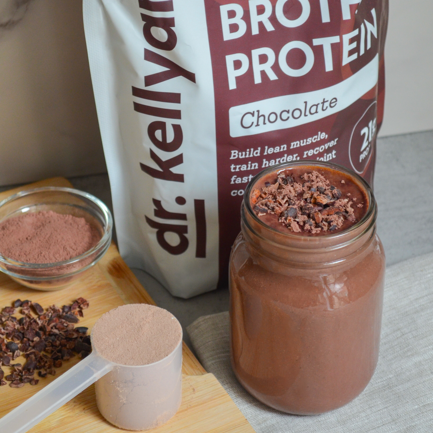 Chocolate Bone Broth Protein Powder