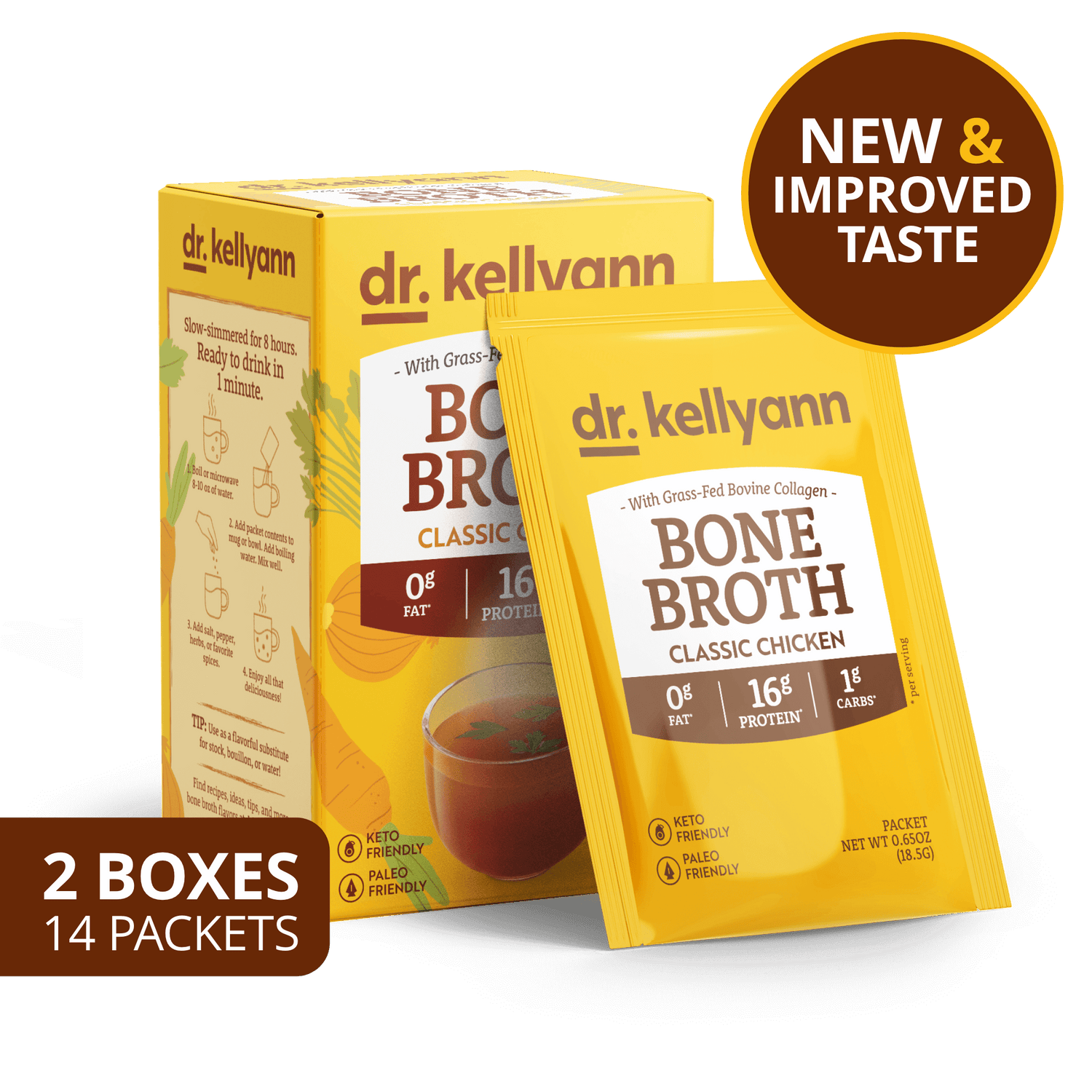 Le bouillon d'os de Dr. Kellyann