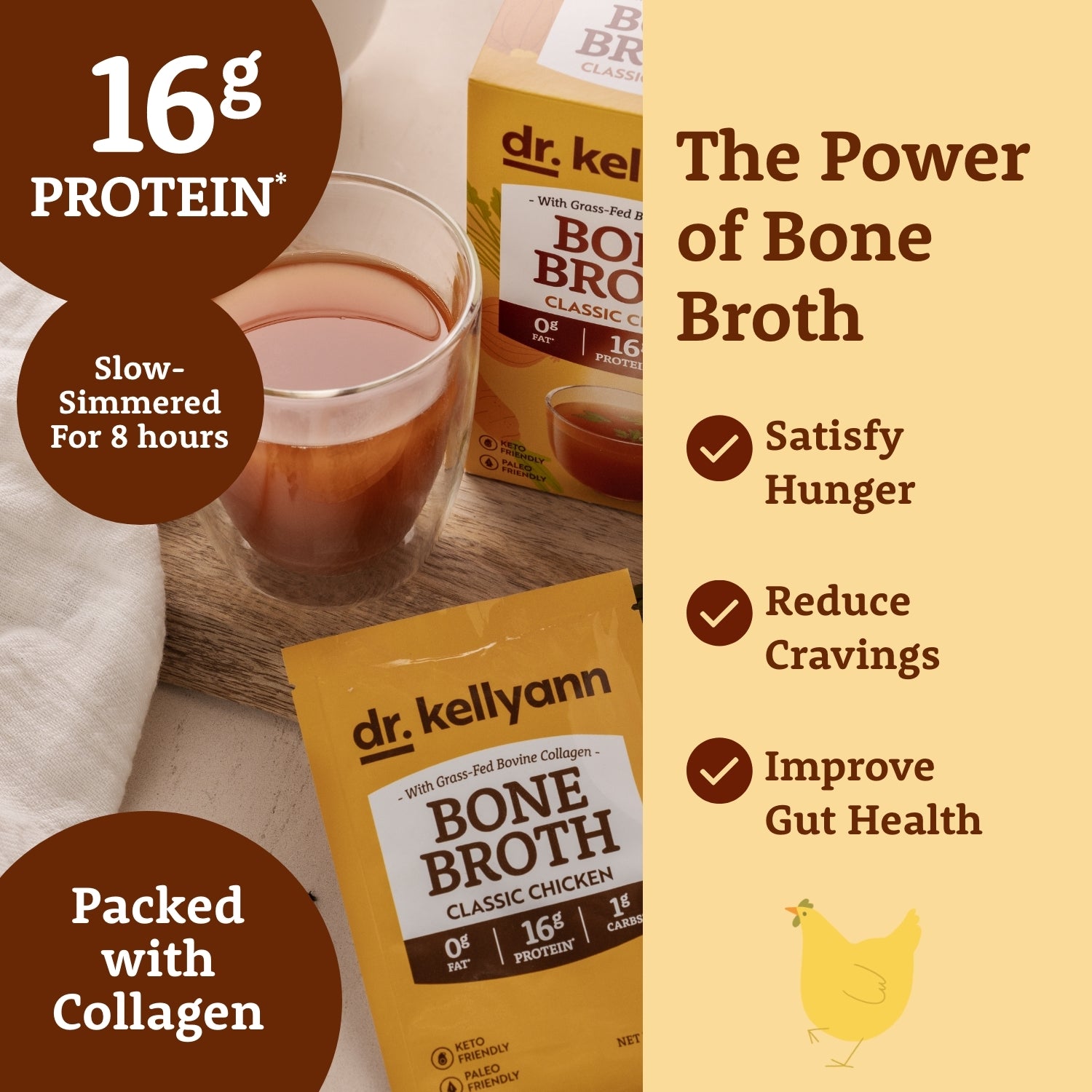 21 Day Bone Broth Diet | Weight Loss Program | Dr. Kellyann