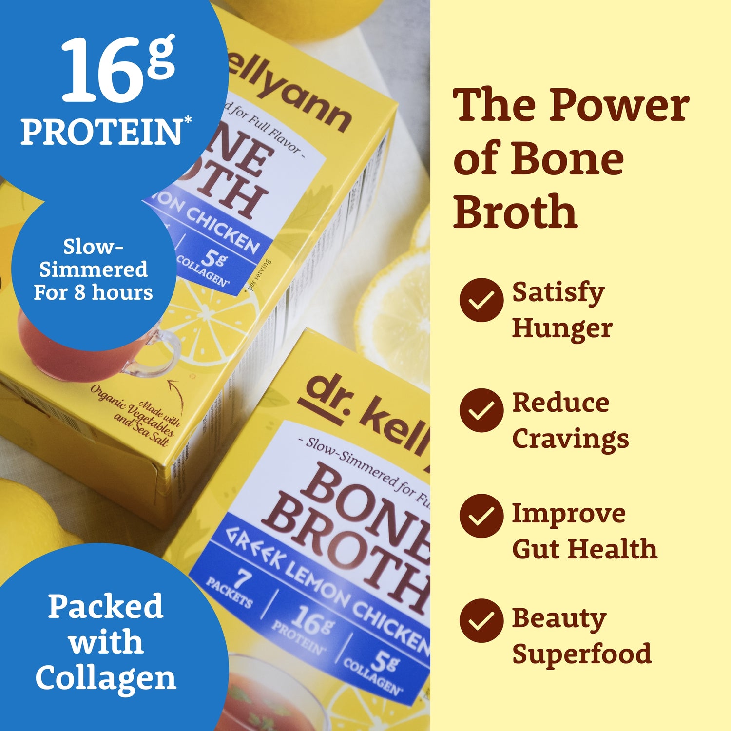 Greek Lemon Chicken Bone Broth