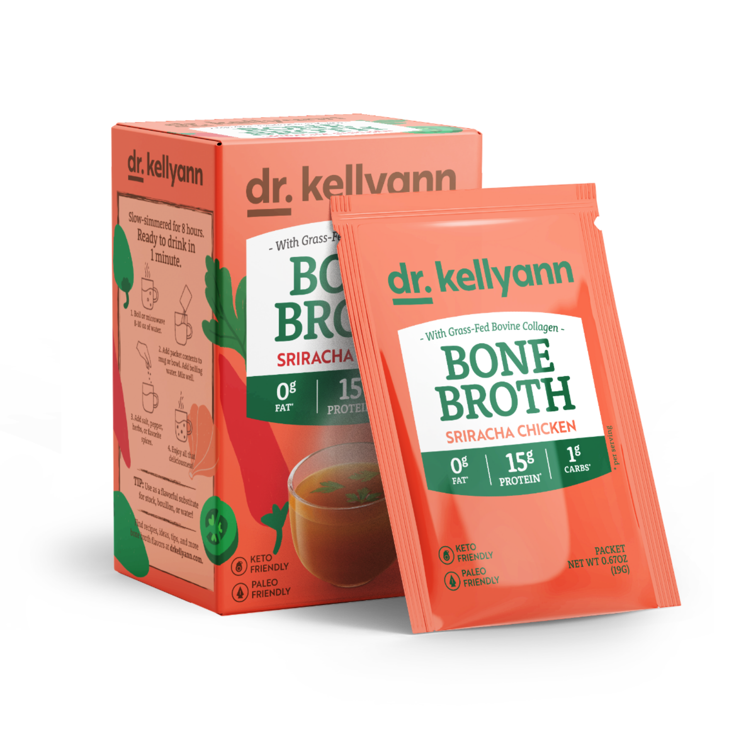 Sriracha Chicken Bone Broth