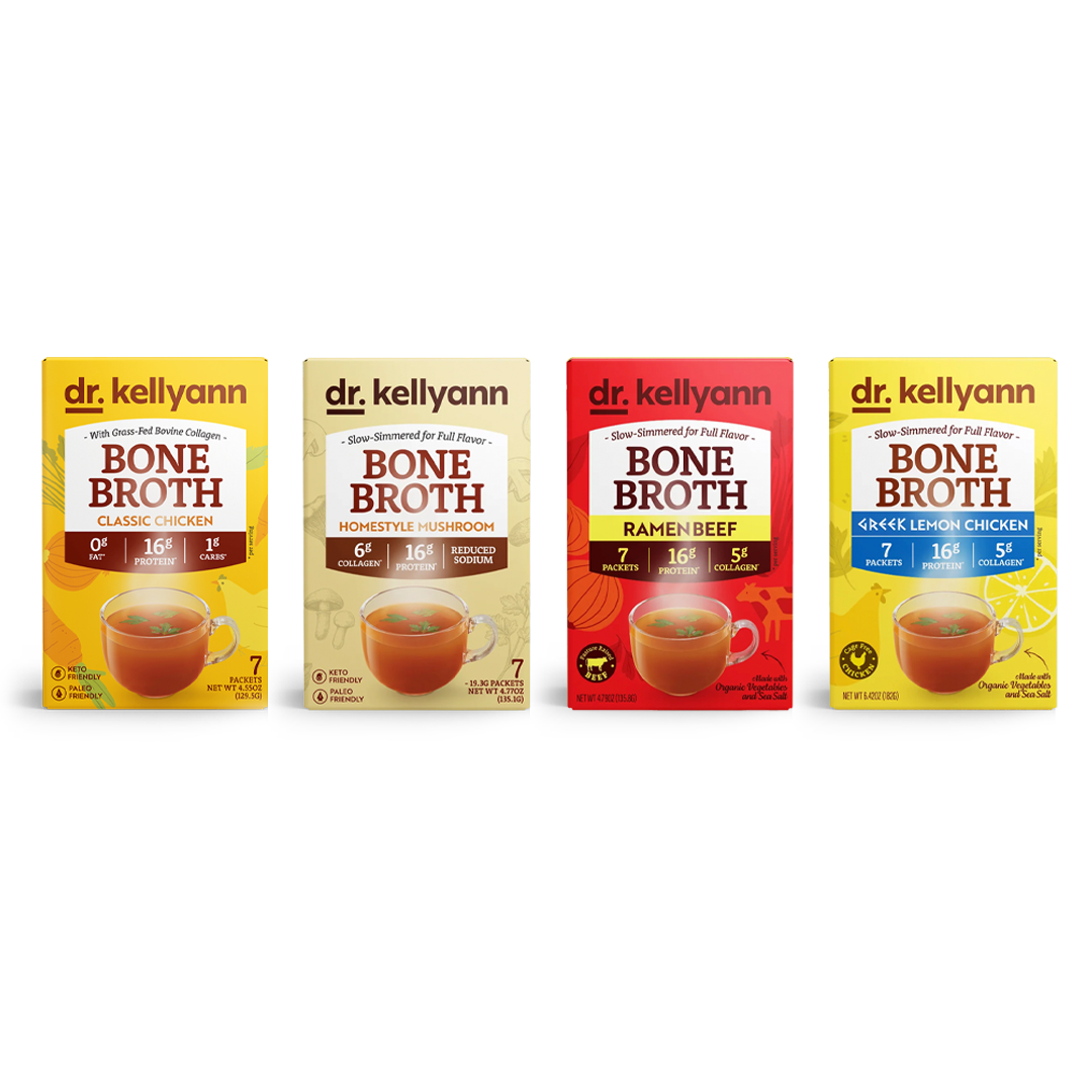 4 Pack Assorted Daily Bone Broth Bundle