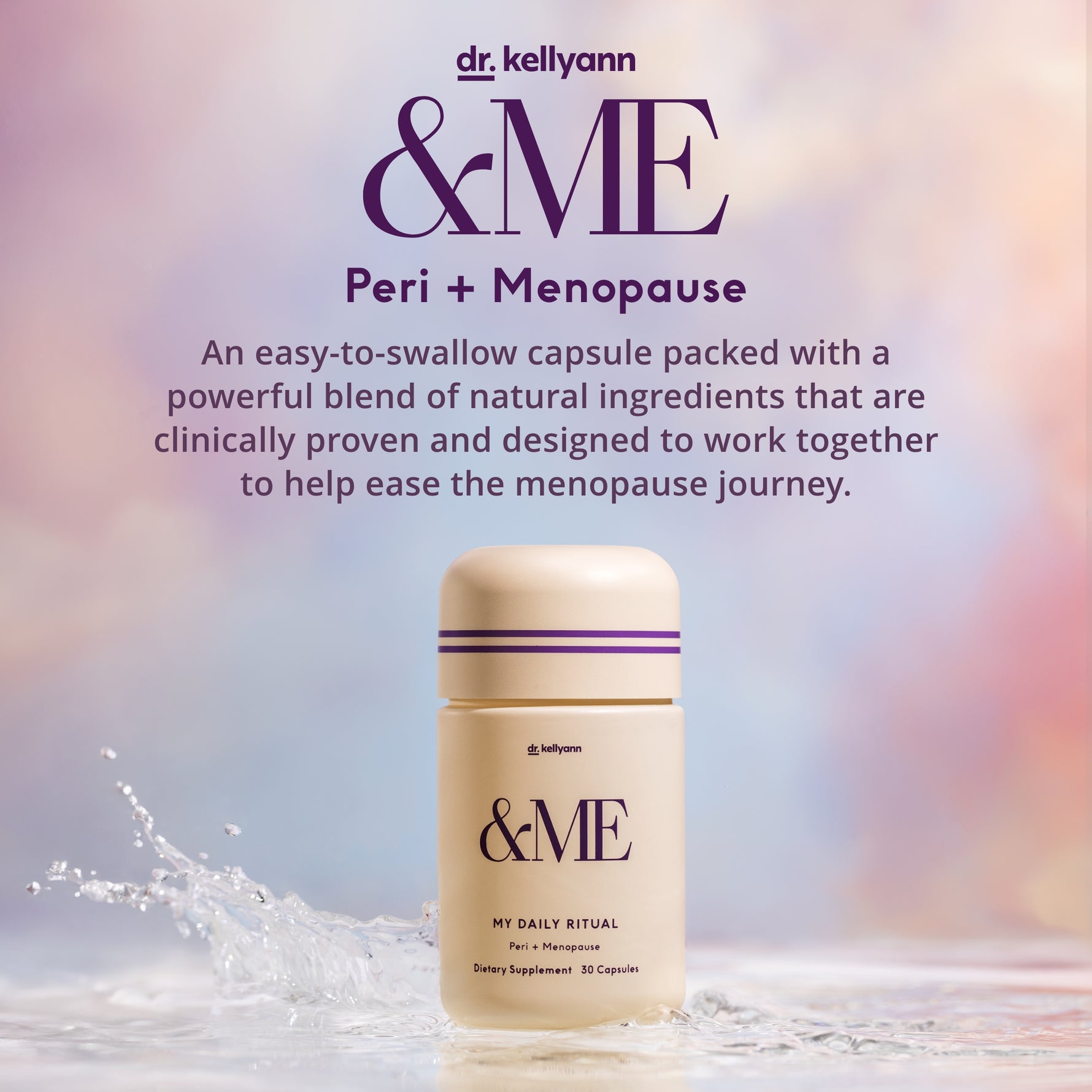 Dr. Kellyann &ME Peri + Menopause Description