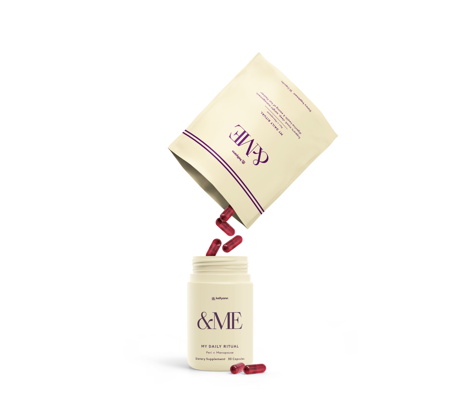 Dr. Kellyann &ME Peri + Menopause Reorders and Refills