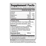 Supplement Facts Lemon Sips - Strawberry Lemonade