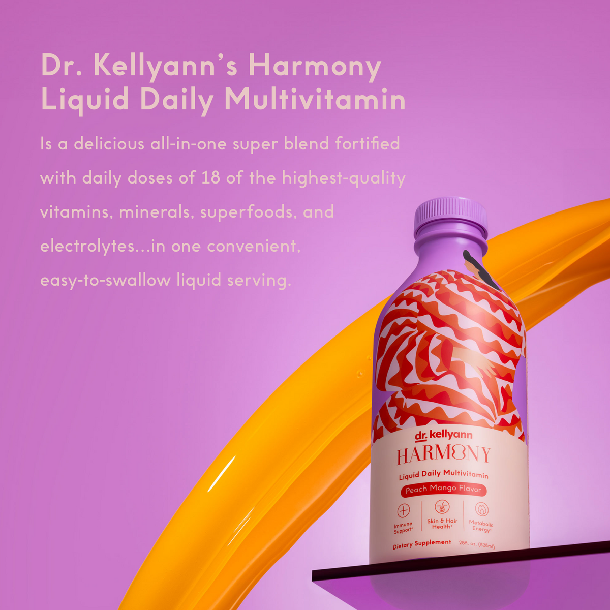 Harmony Liquid Daily Multivitamin Dr. Kellyann