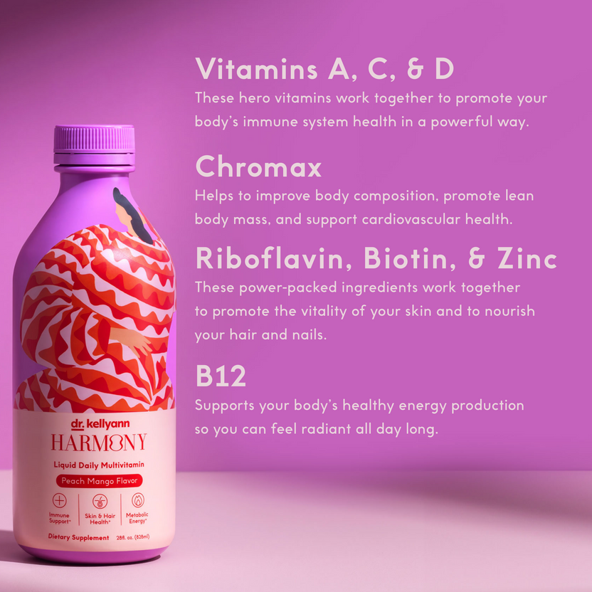 Harmony Liquid Daily Multivitamin Dr. Kellyann