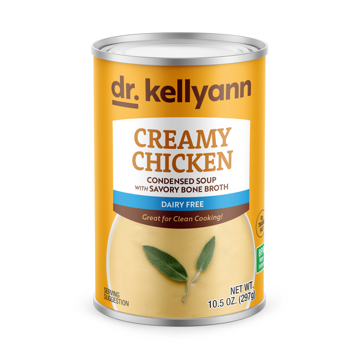 Creamy Chicken Bone Broth Soup Dr. Kellyann