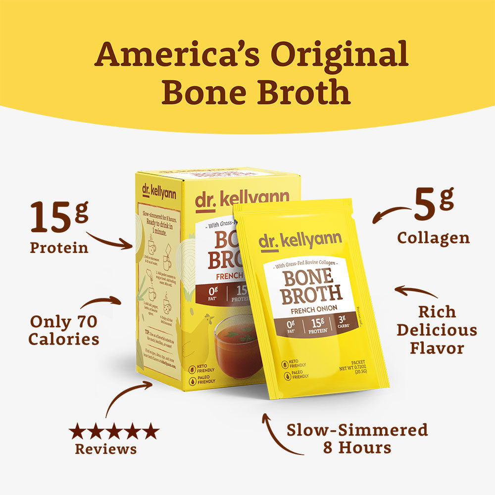 French Onion Bone Broth