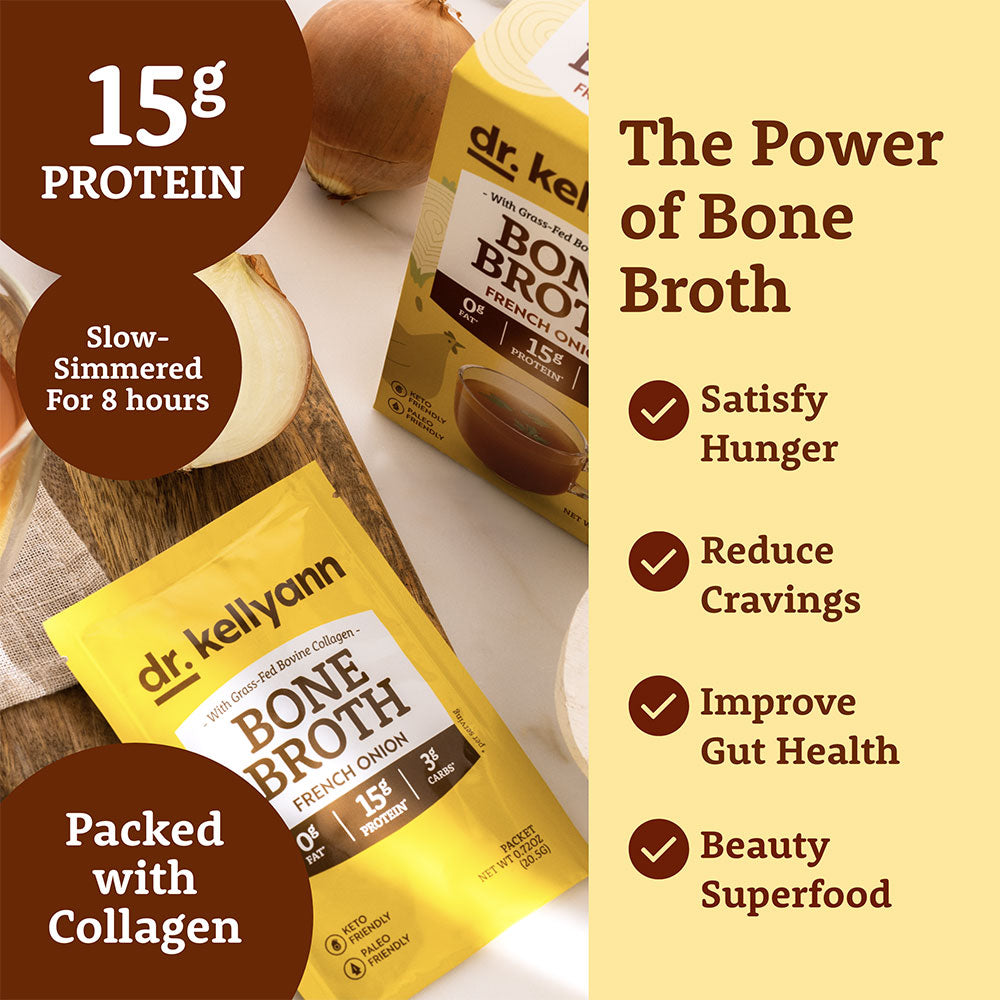 Dr. Kellyann Bone Broth French Onion Benefits