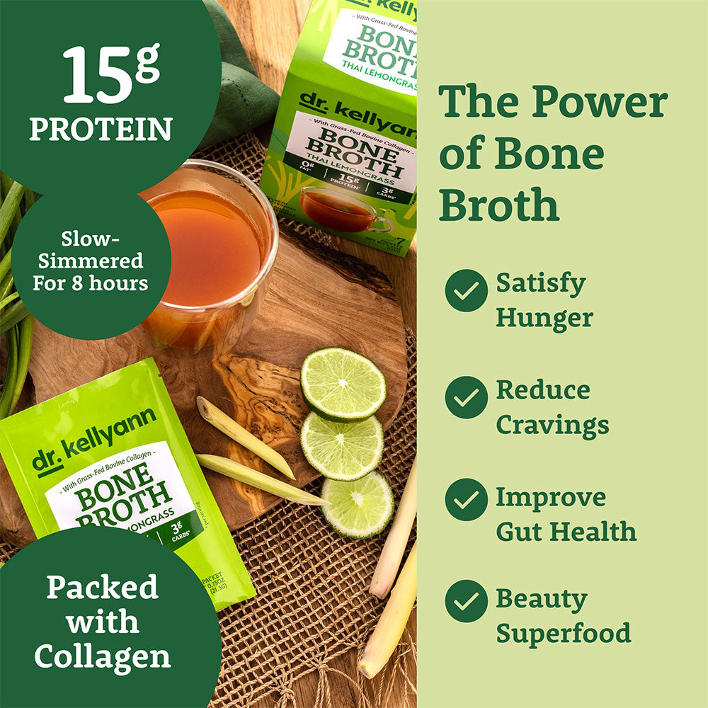 Dr. Kellyann Bone Broth Thai Lemongrass Benefits