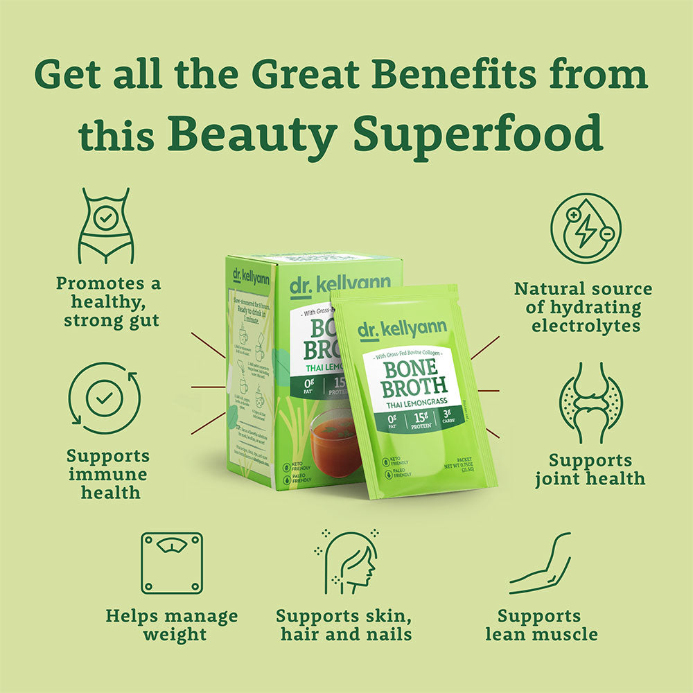 Dr. Kellyann Bone Broth Thai Lemongrass Benefits