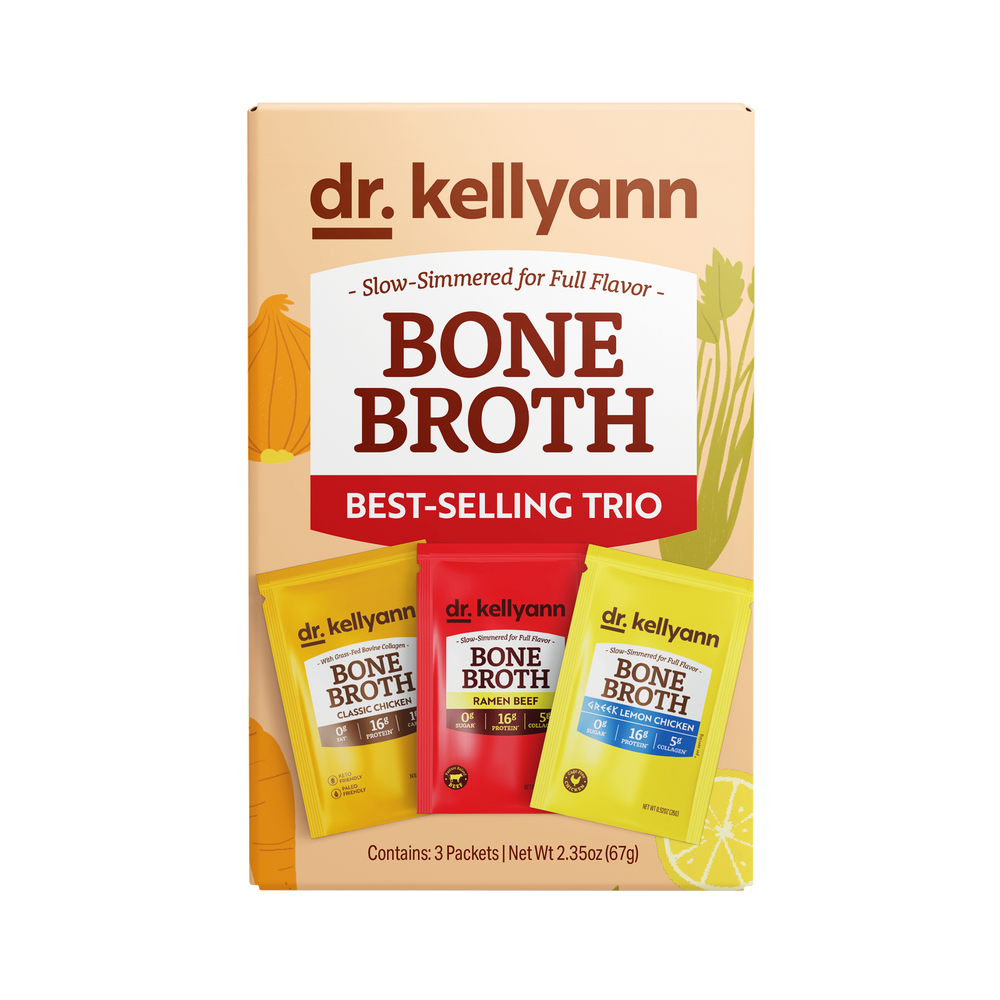 Bone Broth Trio (Greek Lemon/Classic Chicken/Ramen Beef)