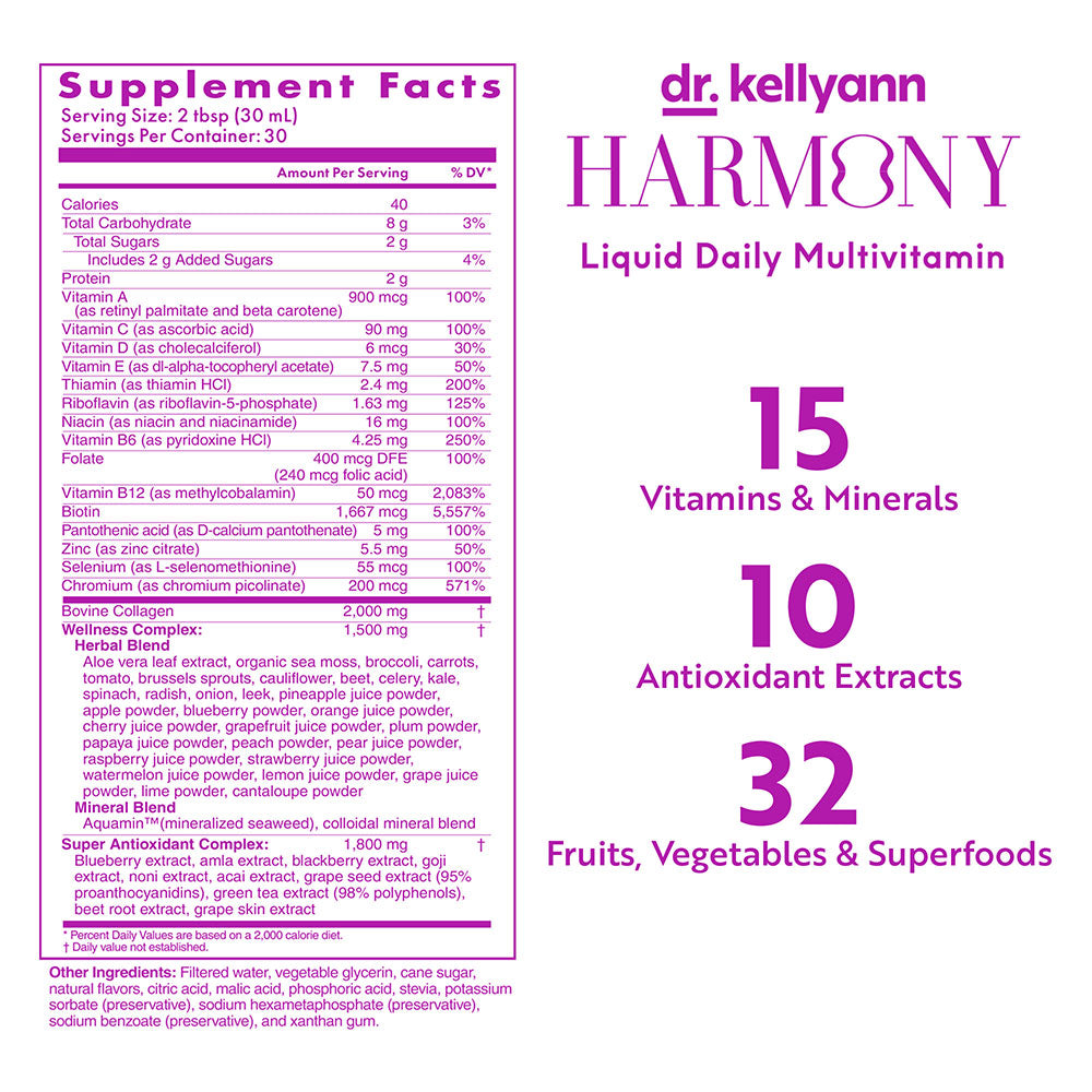 Harmony Liquid Daily Multivitamin