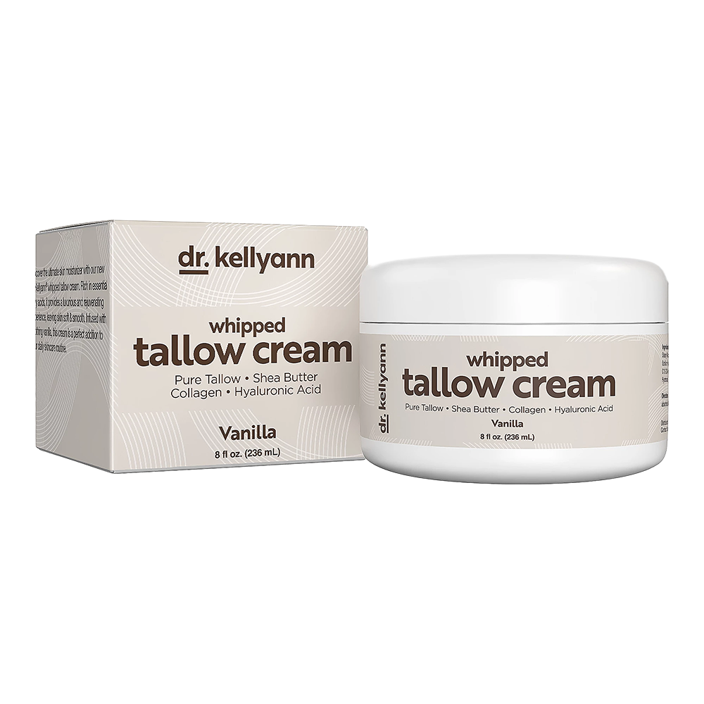 Dr. Kellyann Whipped Tallow Balm jar - grass-fed beef tallow moisturizer