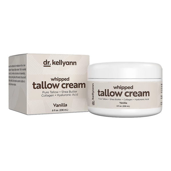 Dr. Kellyann Whipped Tallow Balm jar - grass-fed beef tallow moisturizer