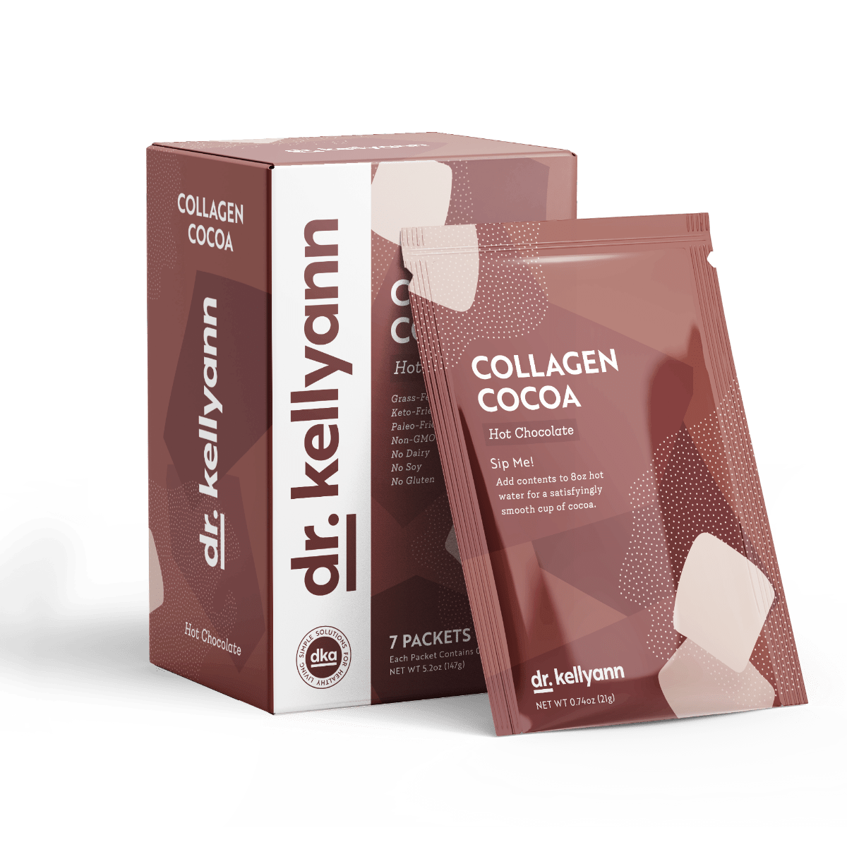 Hot Cocoa Collagen Protein Powder | Dr. Kellyann Hot Cocoa Collagen Protein Powder | Dr. Kellyann