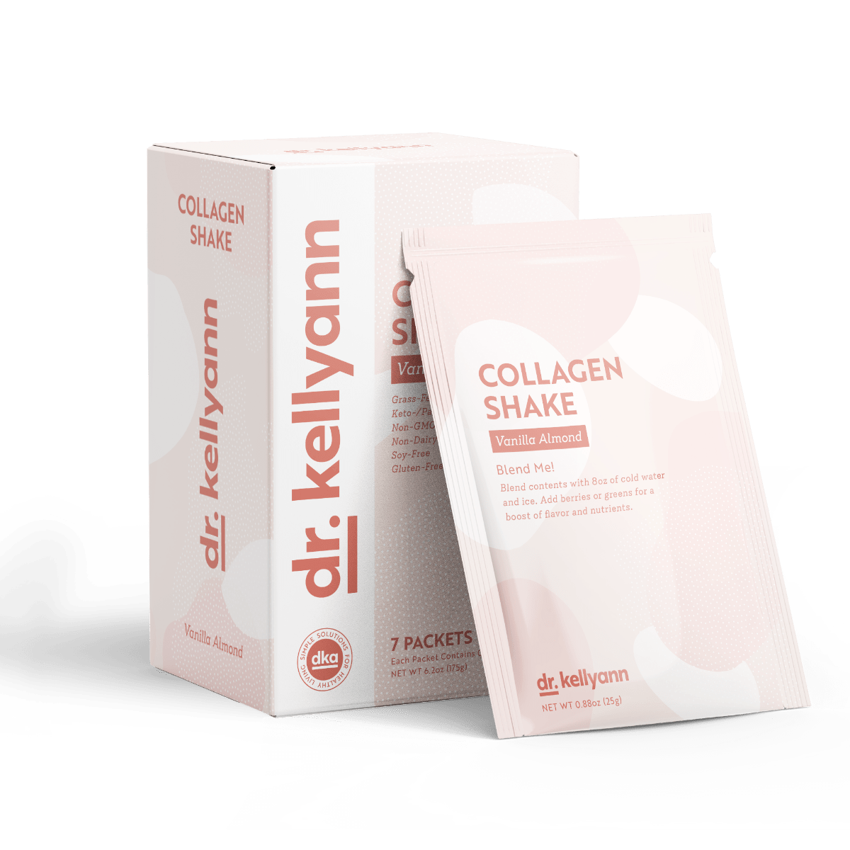 Collagen Shake - Vanilla Almond package
