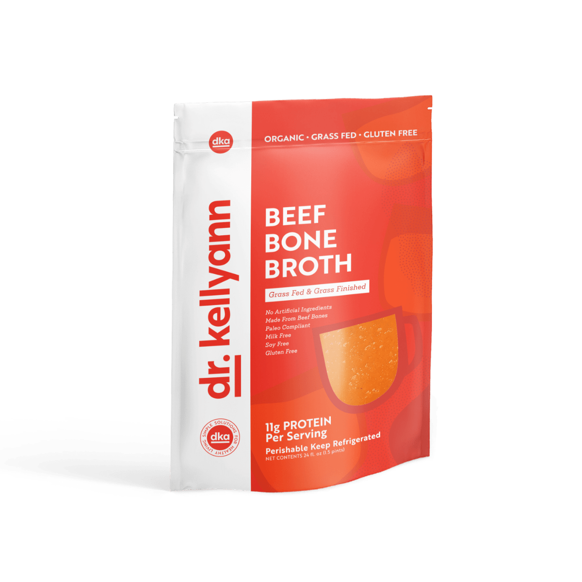 Beef Bone Broth Paleo, Organic, Gluten Free Dr. Kellyann