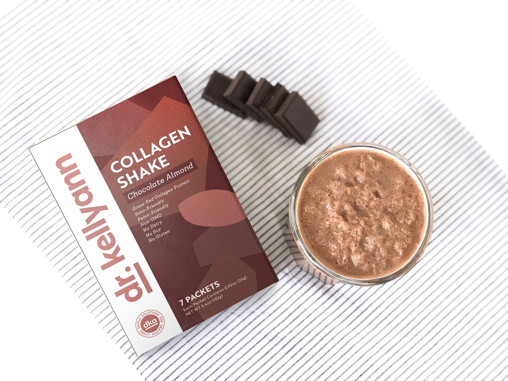 Collagen Shake Chocolate Almond