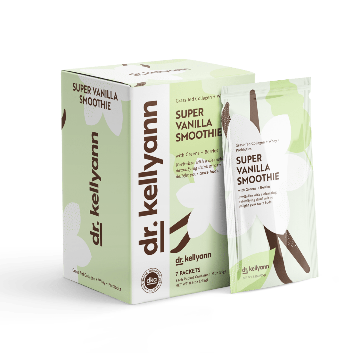 Package of Super Vanilla Smoothie