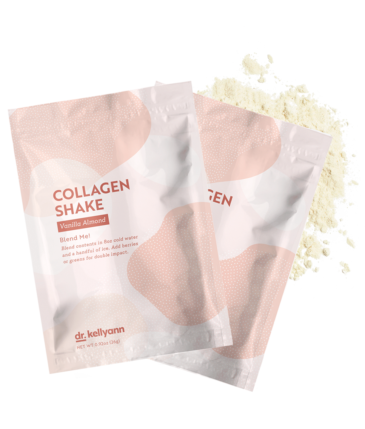 Spilling Packet Collagen Shake Vanilla Almond