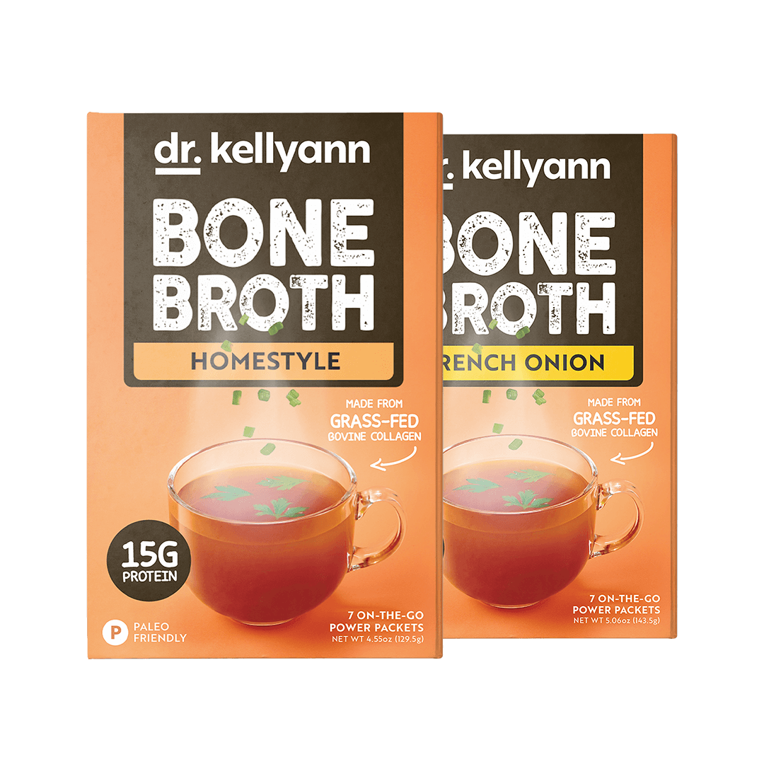 Dr. Kellyann's Bone Broth - Homestyle + French Onion