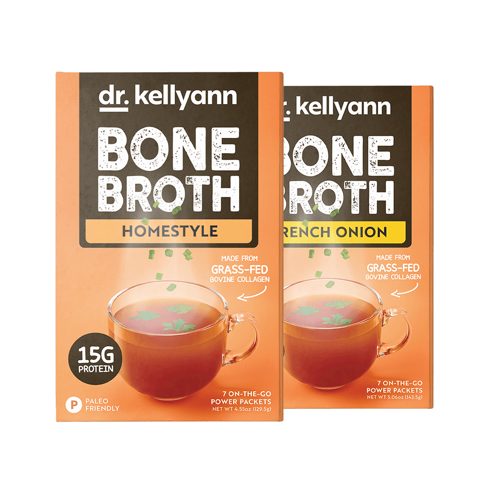 Dr. Kellyann's Bone Broth - Homestyle + French Onion